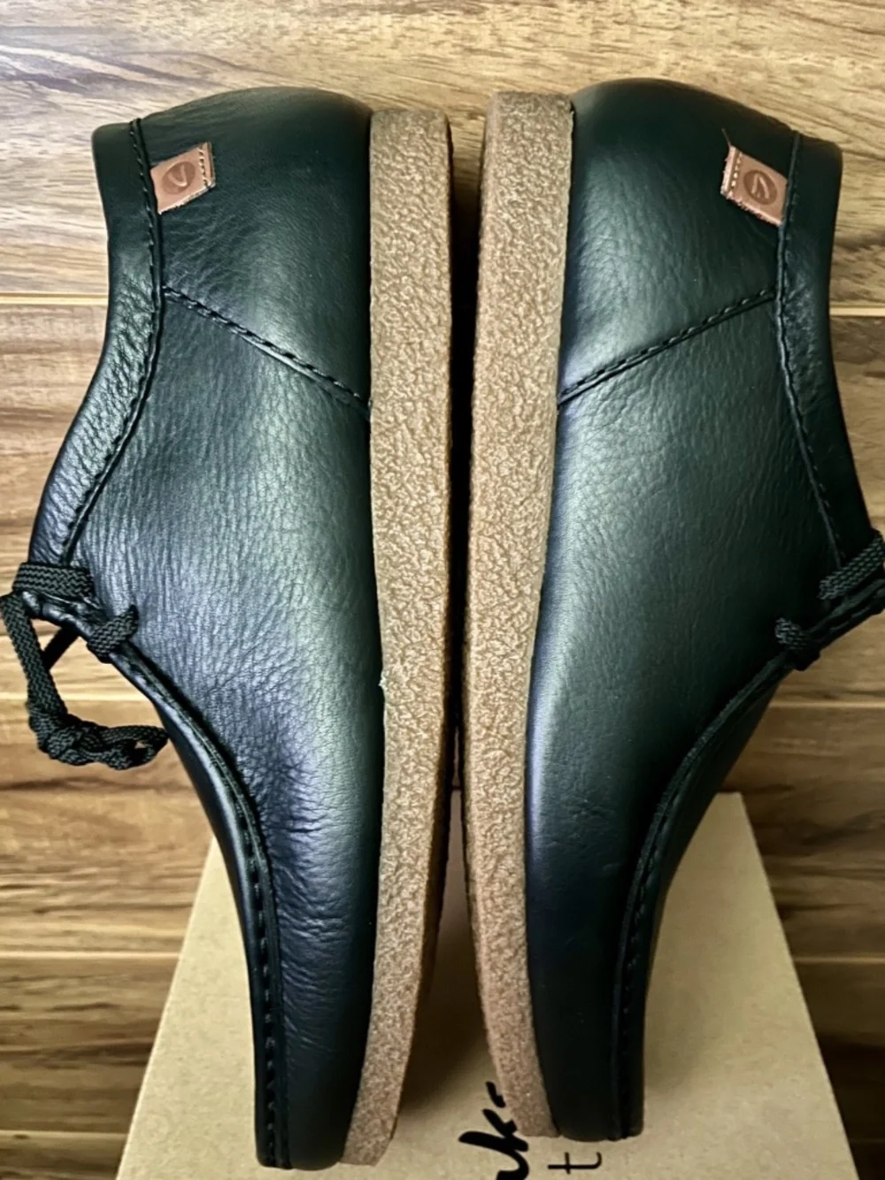 Clarks - Shacre II Run Loafers - New In Box - Black - Leather - Men's - 11.5M Fa